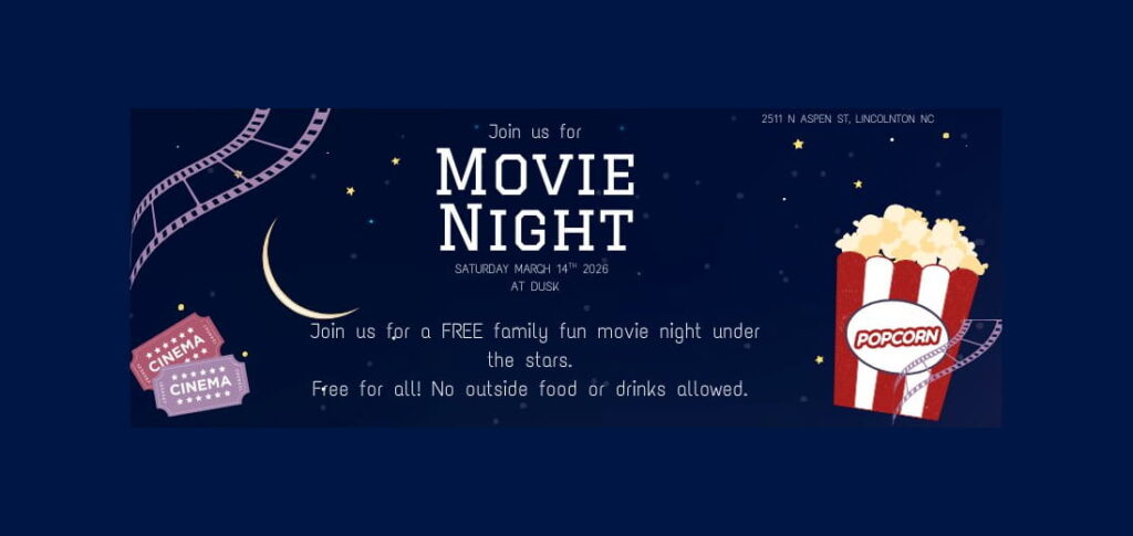 movie night at Freezy Tale